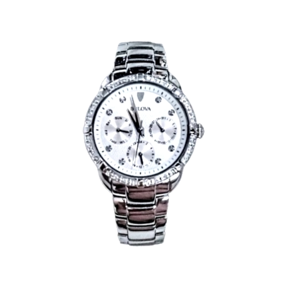 Diamond bulova women's watch